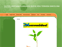 Tablet Screenshot of centronuevavida.es